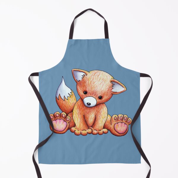 Item preview, Finnick the Fluffy Fox - I Love the Quirky designed and sold by ILoveTheQuirky.