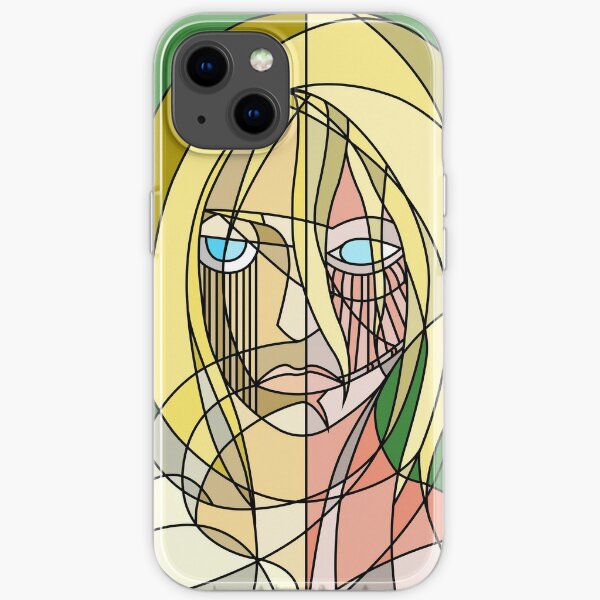 Abstract Annie iPhone Soft Case