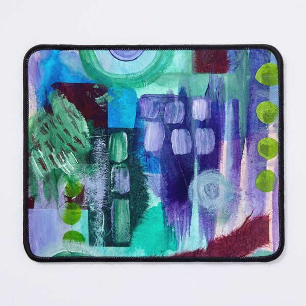 Item preview, Abstract in Purple and Teals designed and sold by JessicaHuffArt.