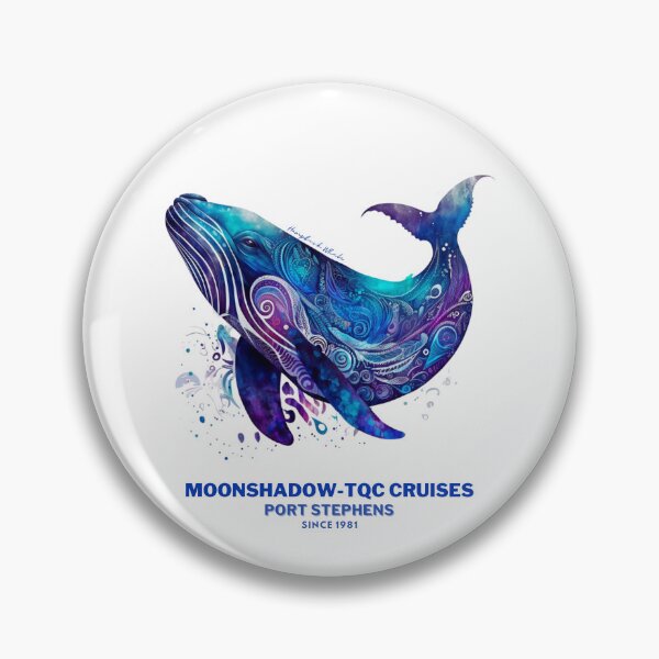 Item preview, Humpback Whale MSTQC - Port Stephens designed and sold by MSTQCnAMAMerch.