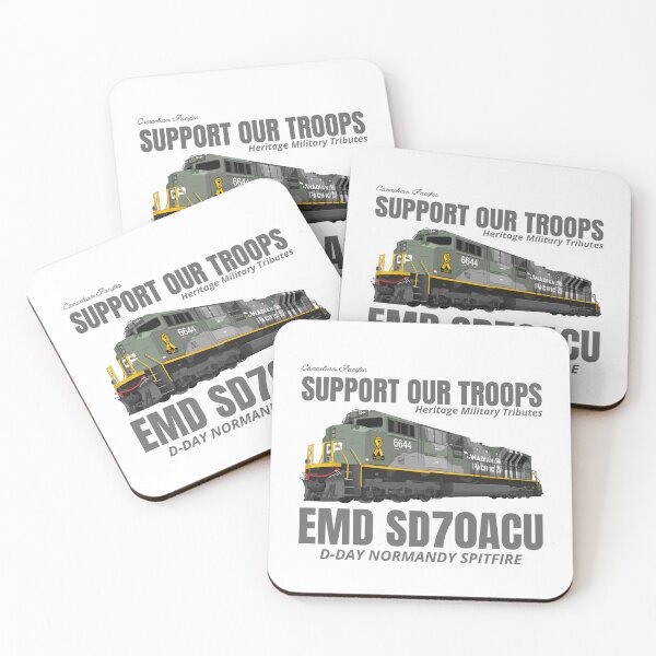 Item preview, Canadian Pacific 6644 EMD SD70ACu D-Day Normandy Edition designed and sold by Official Artistic Vehicles.