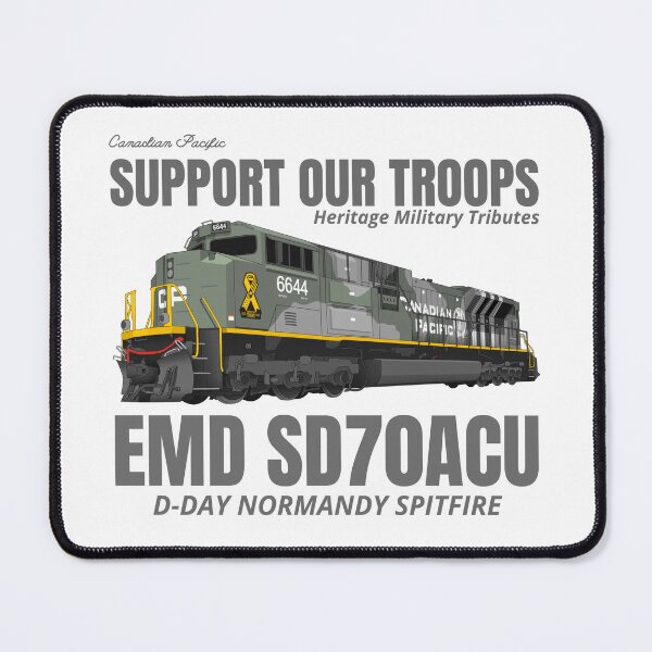 Item preview, Canadian Pacific 6644 EMD SD70ACu D-Day Normandy Edition designed and sold by Official Artistic Vehicles.