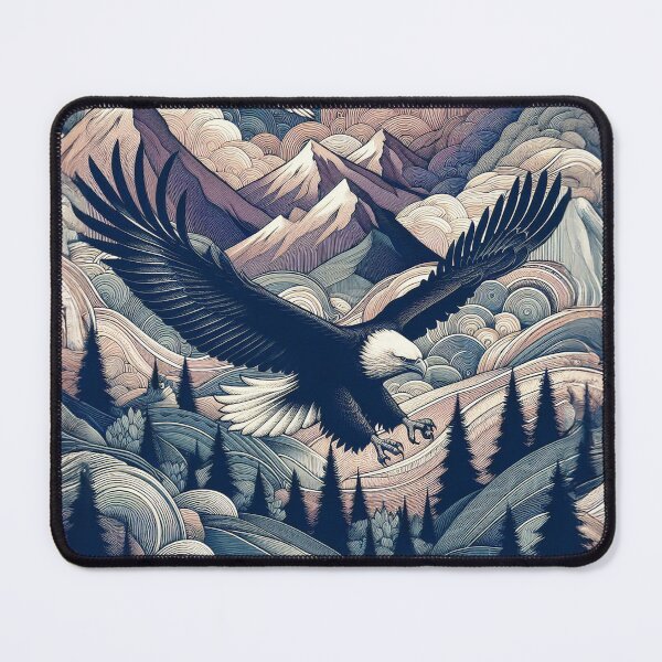 Item preview, Eagle moon designed and sold by Foxlindesigns.