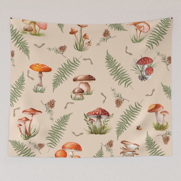 Item preview, Mushroom pattern designed and sold by Green Plantessa.