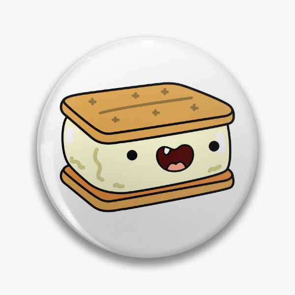 Artikelvorschau, Kawaii Vanilleeis-Sandwich entworfen und verkauft von kawaiilife.