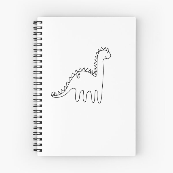 Artikelvorschau, Gekritzel-Dino entworfen und verkauft von Caitlin Sternberg.