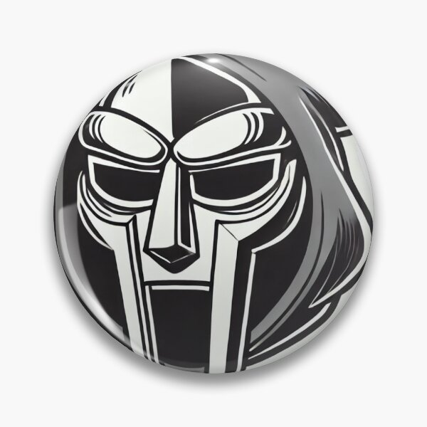 Item preview, Legendary MF DOOM Art - Iconic Hip-Hop Mask Design designed and sold by Artist Boutique Studio.