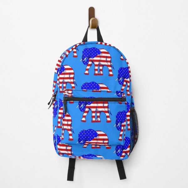 Item preview, republican elephant american flag patriotic designed and sold by Gossip Rag.