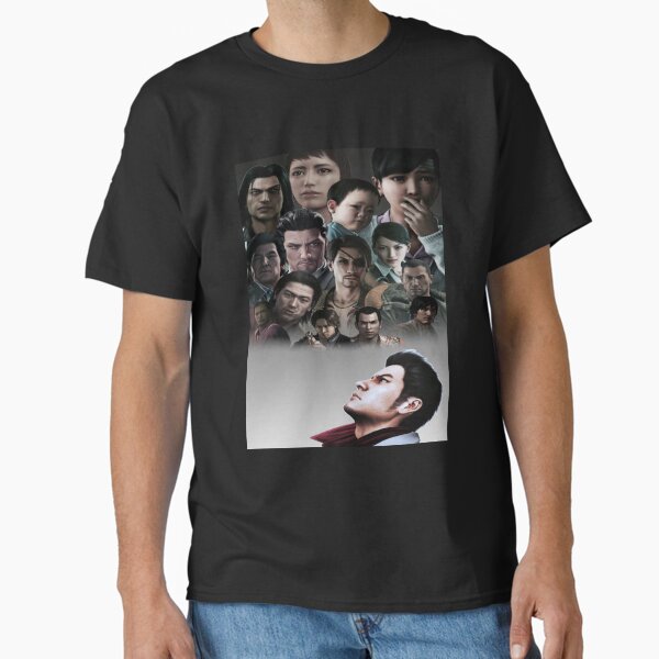 Item preview, Yakuza LIke A Dragon Characters Collage designed and sold by MerikuroCreates.