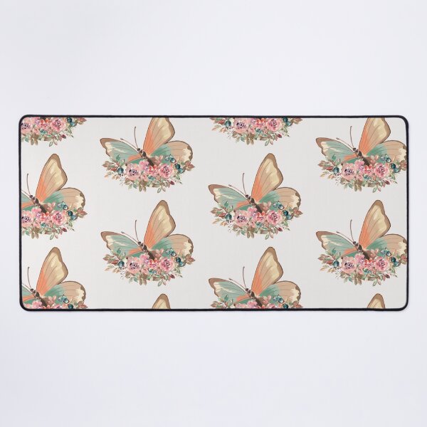 Item preview, Butterfly floral art designed and sold by Kinkalow.