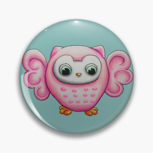 Item preview, Heartwarming Odette Owl - I Love the Quirky designed and sold by ILoveTheQuirky.
