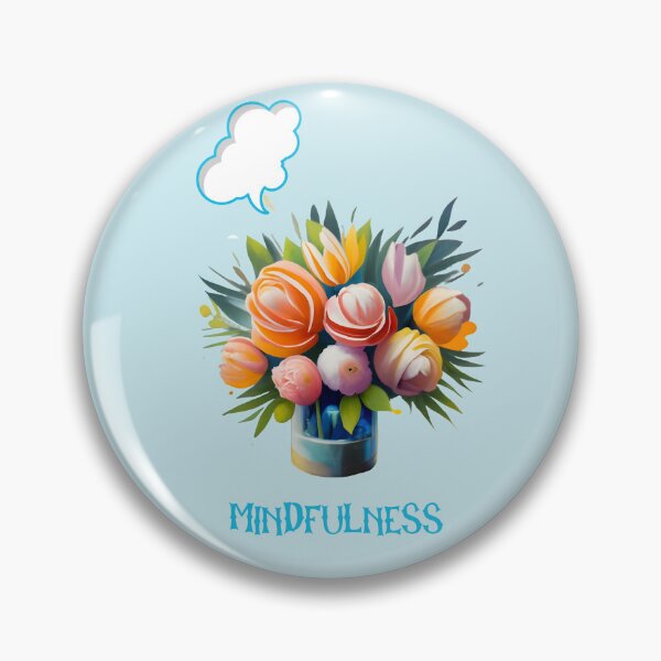 Item preview, Florero - pensamientos - mindfulness designed and sold by AldeaPod.