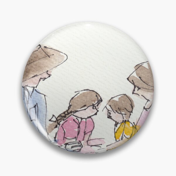 Item preview, Family bbq grill Illustration designed and sold by Jaana Day.