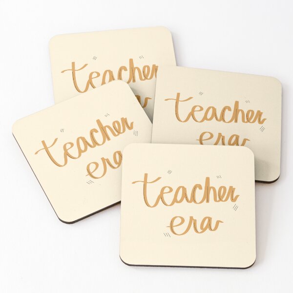 Item preview, Teacher Era Lettering designed and sold by okaykai.
