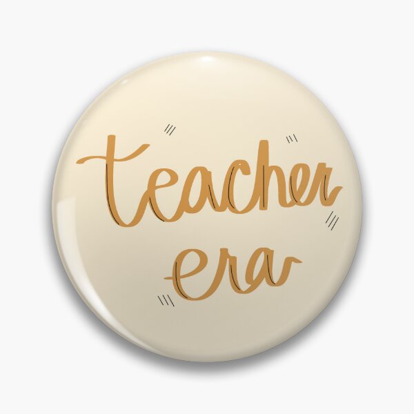 Item preview, Teacher Era Lettering designed and sold by okaykai.