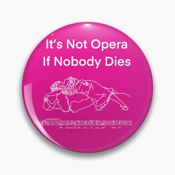 Item preview, Not Opera 1 white writing designed and sold by ClaireBillson.