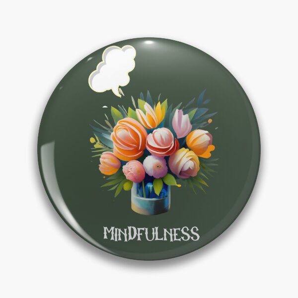 Item preview, Florero - pensamientos - mindfulness designed and sold by AldeaPod.