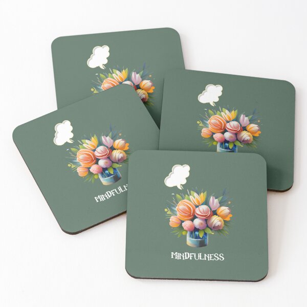 Item preview, Florero - pensamientos - mindfulness designed and sold by AldeaPod.