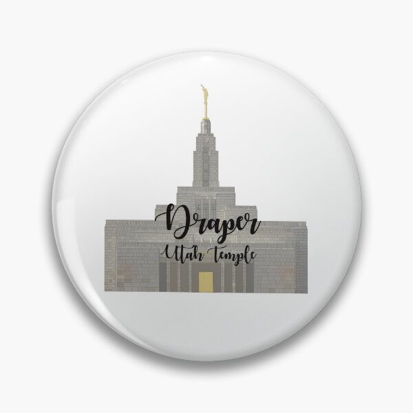 Item preview, Draper Utah Temple (Calligraphy) designed and sold by HannahJaynVanderwerff.