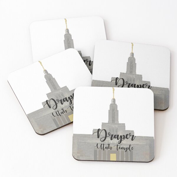 Item preview, Draper Utah Temple (Calligraphy) designed and sold by HannahJaynVanderwerff.
