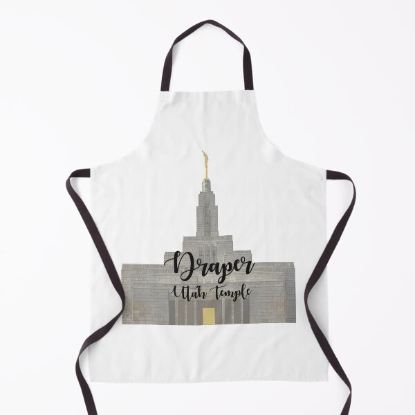 Item preview, Draper Utah Temple (Calligraphy) designed and sold by HannahJaynVanderwerff.
