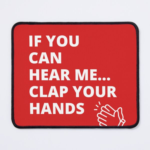 Item preview, If you can hear me... Clap your hands designed and sold by TeachingEdition.