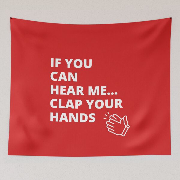 Item preview, If you can hear me... Clap your hands designed and sold by TeachingEdition.