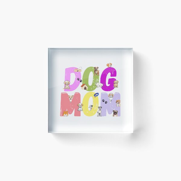 Item preview, Cutesy Dog Mom  designed and sold by Fredster1966.
