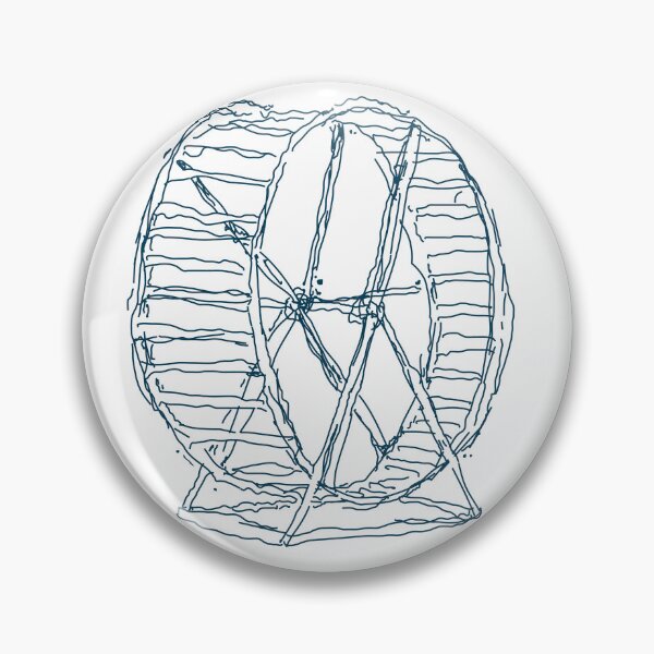 Item preview, Hamster Wheel - Daily Grind - Cubicle Hell designed and sold by ShakyPen.