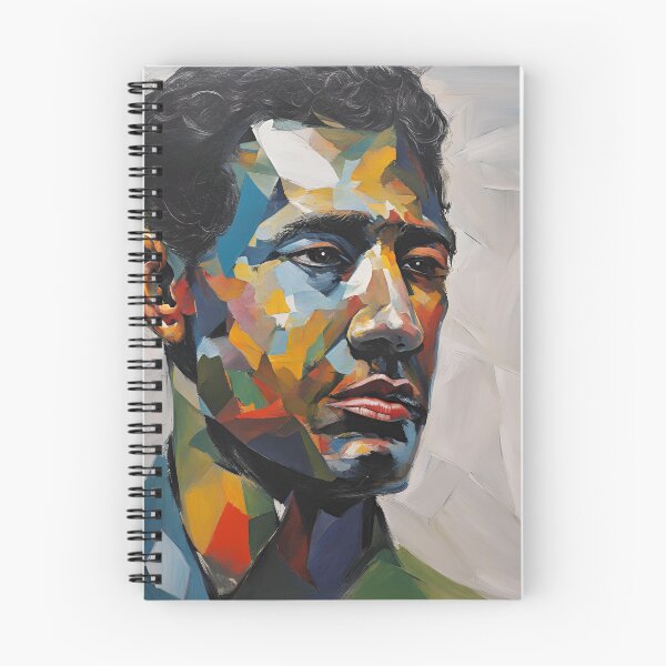 Item preview, Facetas de expresión: un retrato abstracto designed and sold by Robo-toons.