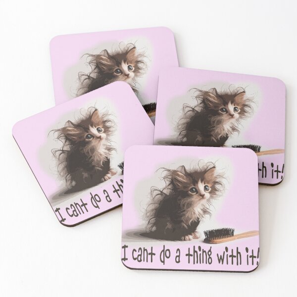 Item preview, bad hair day designed and sold by Foxlindesigns.