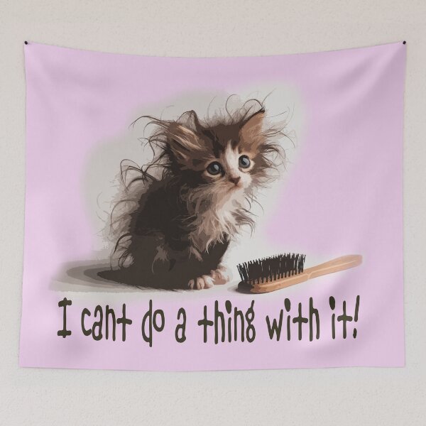 Item preview, bad hair day designed and sold by Foxlindesigns.