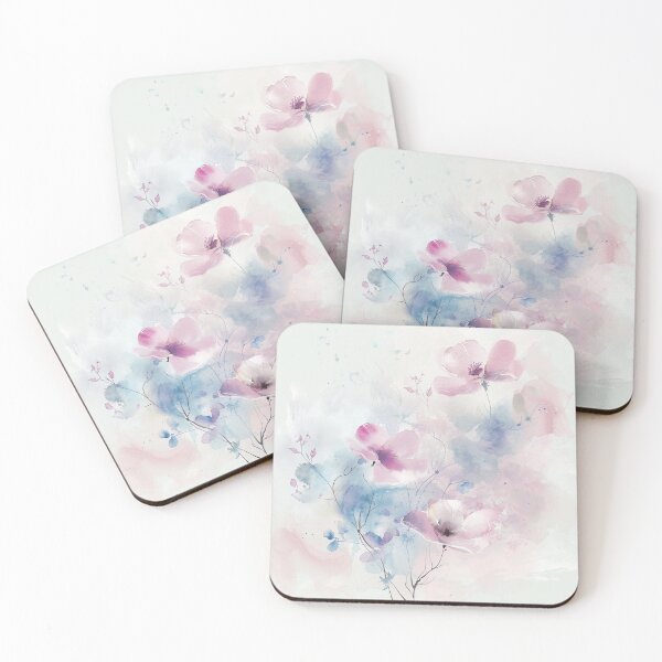 Item preview, Elegant Watercolor Flowers designed and sold by chi3-jp.