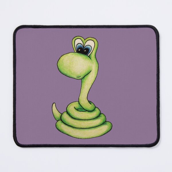 Item preview, Slinky the Smiling Serpent  - I Love the Quirky designed and sold by ILoveTheQuirky.
