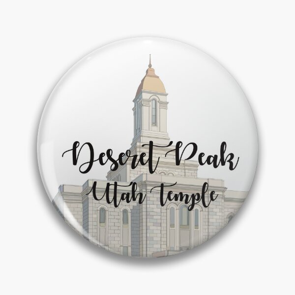 Item preview, Deseret Peak Utah Temple (Calligraphy) designed and sold by HannahJaynVanderwerff.