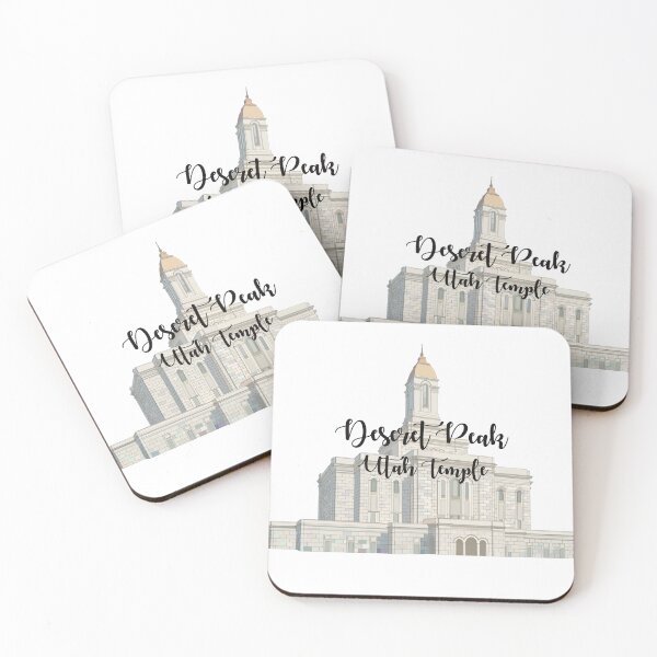 Item preview, Deseret Peak Utah Temple (Calligraphy) designed and sold by HannahJaynVanderwerff.