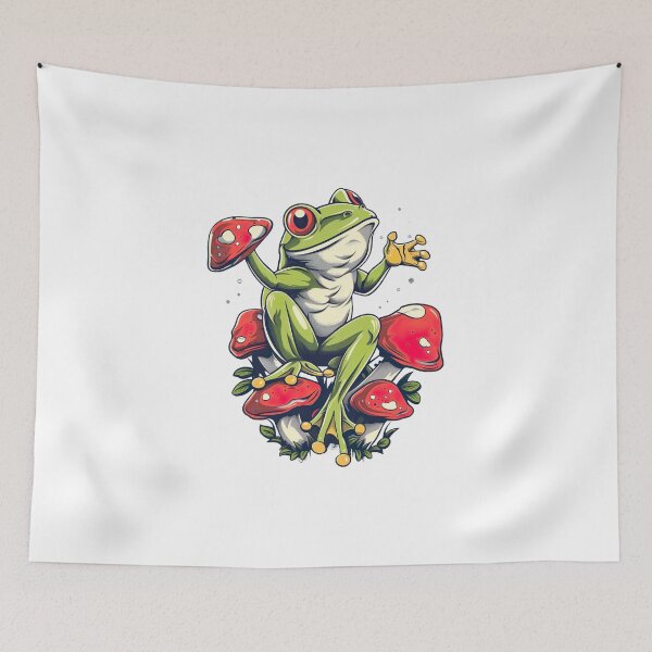 Item preview, Frog and Mushroom designed and sold by Tee-Destination.