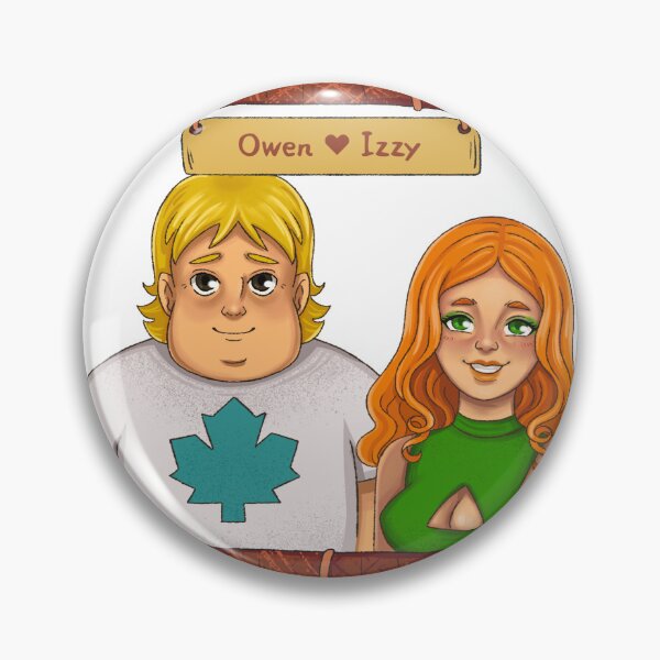 Item preview, Couple Total Drama Owen and Izzy designed and sold by Weiliepew.