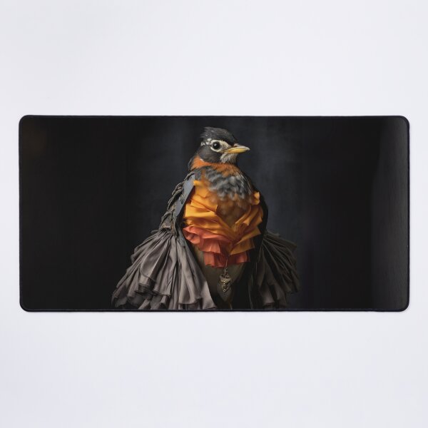 Item preview, Regal Robin in Ornate Attire designed and sold by Sillytoe.