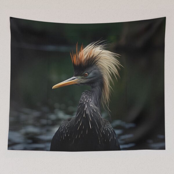 Item preview, Majestic Anhinga with Striking Plumage designed and sold by Sillytoe.