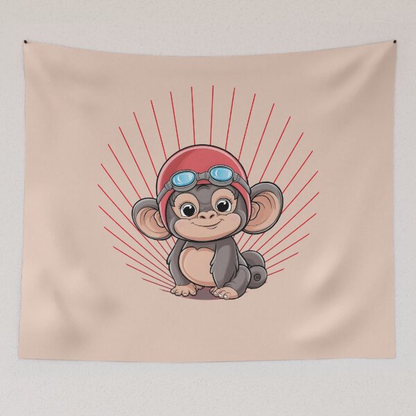 Item preview, This monkey is ready to swim designed and sold by AldeaPod.