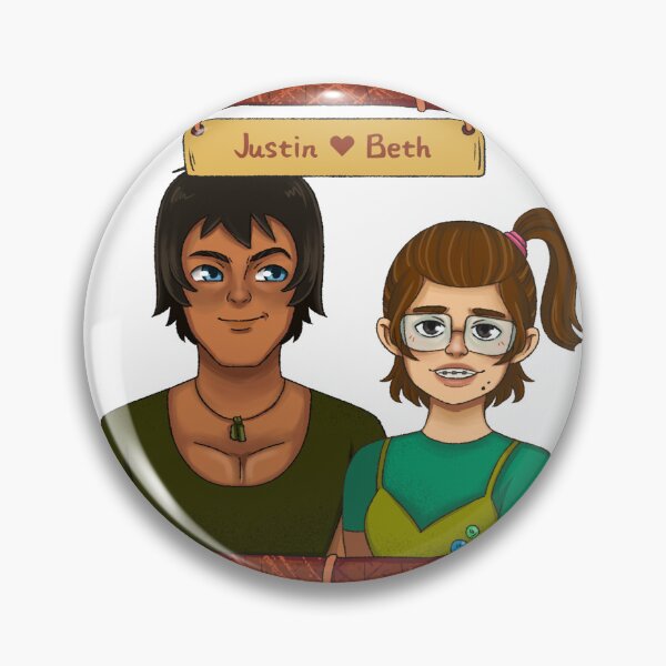 Item preview, Couple Total Drama Justin and Beth designed and sold by Weiliepew.