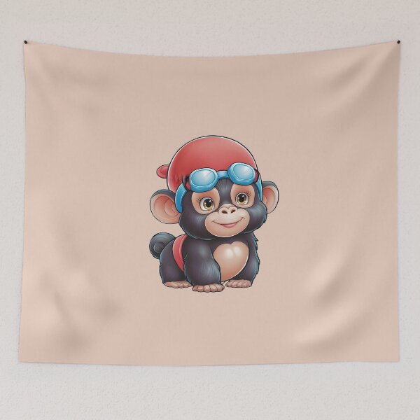 Item preview, This monkey is ready to swim designed and sold by AldeaPod.