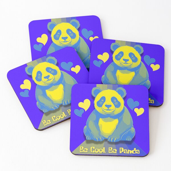 Item preview, Be Cool, Be Panda designed and sold by pUNKnown.