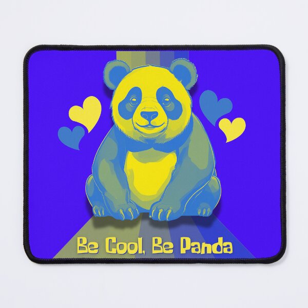 Item preview, Be Cool, Be Panda designed and sold by pUNKnown.