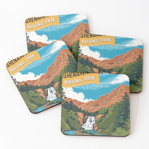 Item preview, Shenandoah National Park Postcard Vintage Retro Travel designed and sold by TravelPostcardGems.