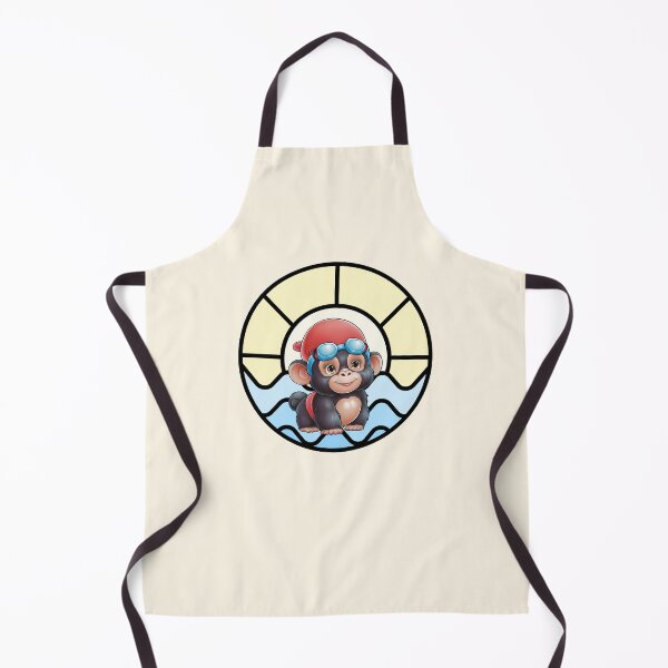 Item preview, This monkey is ready to swim designed and sold by AldeaPod.