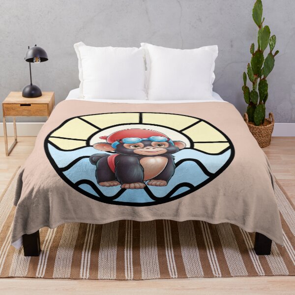 Item preview, This monkey is ready to swim designed and sold by AldeaPod.
