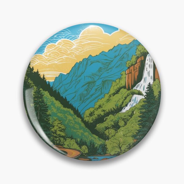 Item preview, Shenandoah National Park Postcard Vintage Retro Travel designed and sold by TravelPostcardGems.