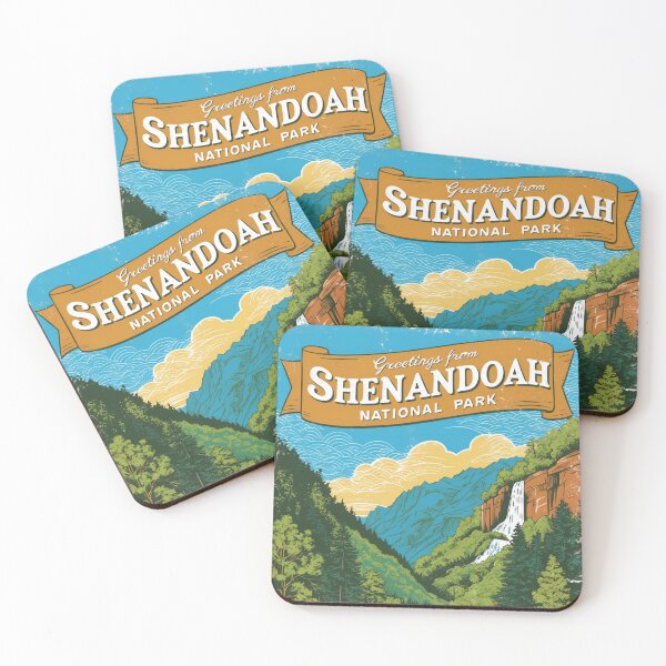 Item preview, Shenandoah National Park Postcard Vintage Retro Travel designed and sold by TravelPostcardGems.
